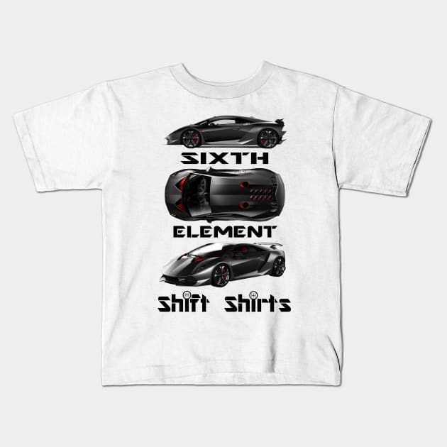 Shift Shirts Sixth Element – Sesto Elemento Inspired Kids T-Shirt by ShiftShirts